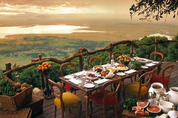 3. Ngorongoro Crter Lodge, Tanzania 